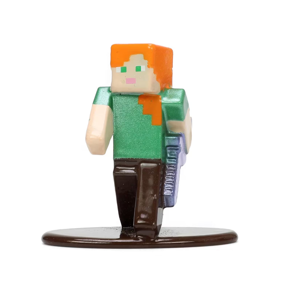 Figuras nano de Jada Toys Nano Metalfigs Minecraft Caves & Cliffs, paquete individual (surtido)