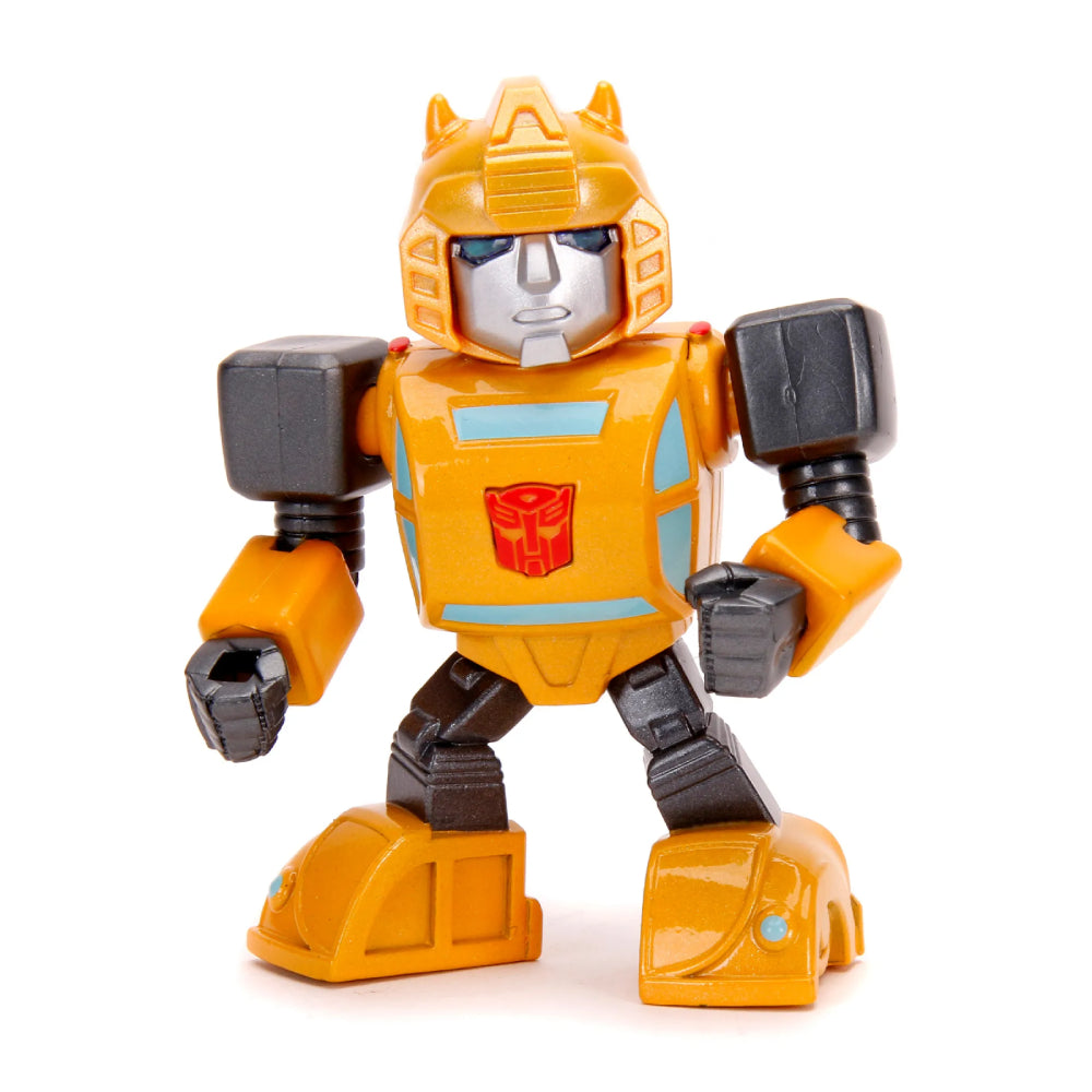 Figura de acción de Bumblebee de Transformers G1 de 4" de Jada Toys, color amarillo