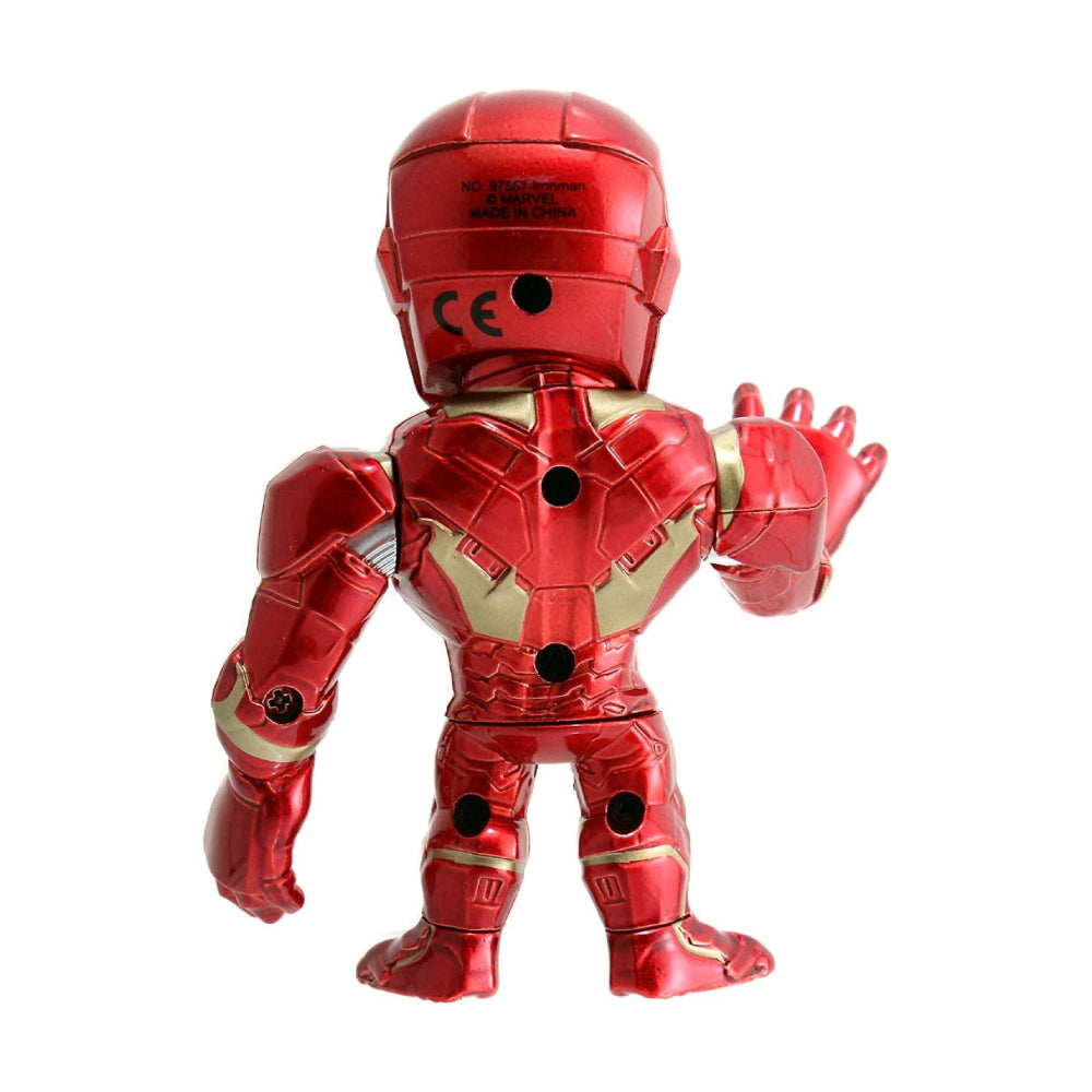 Jada Toys Marvel Avengers 4" Iron Man Die-cast Figure - Red