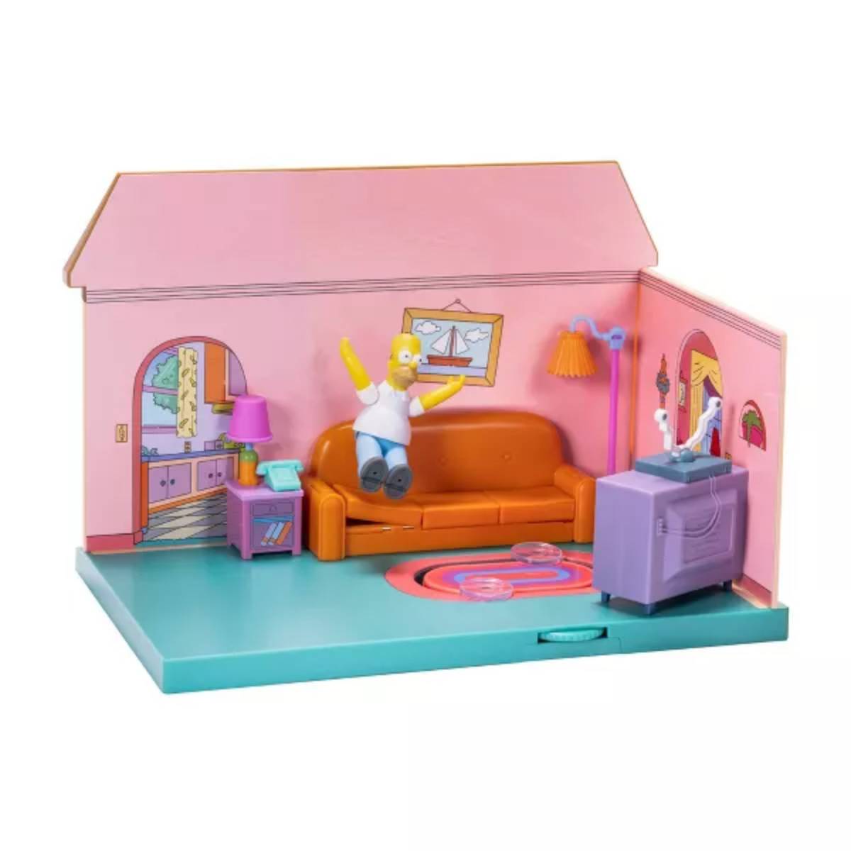 Jakks Pacific The Simpsons Living Room Diorama Playset