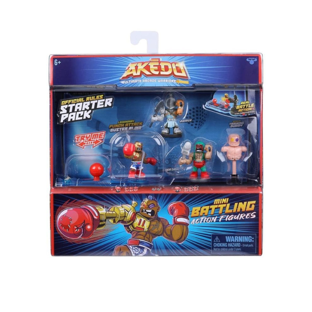 Akedo Series 1 Arcade Warriors Starter Pack - Assorted