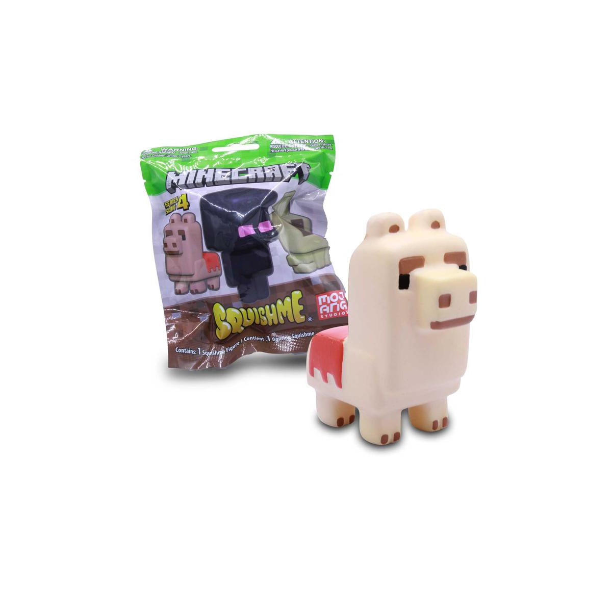 Minecraft Series 4 Squishme Anti-Stress 2.5" Figure Toy - Assortment