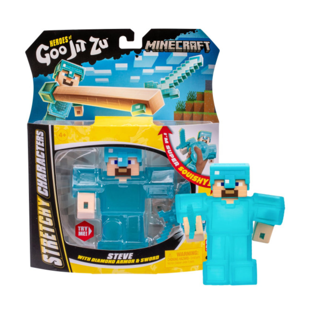 Minecraft Heroes Of Goo Jit Zu Β Action Stretchy Toy - Assortment