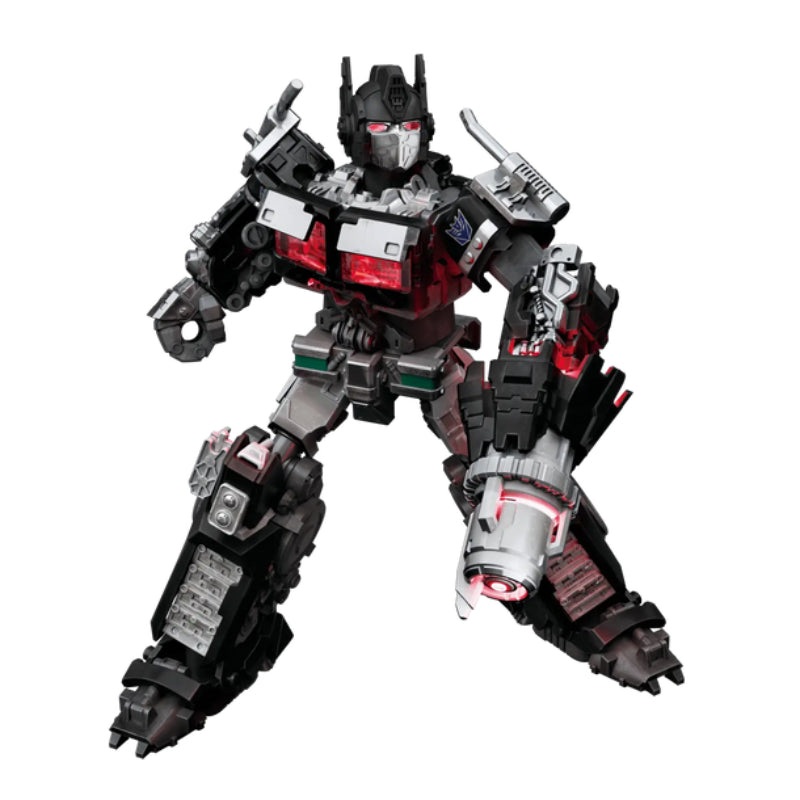 Blokees Transformers Classic Class 08 Rise of the Beasts Nemesis Prime Model Kit (72-Pieces) - Gray/Black