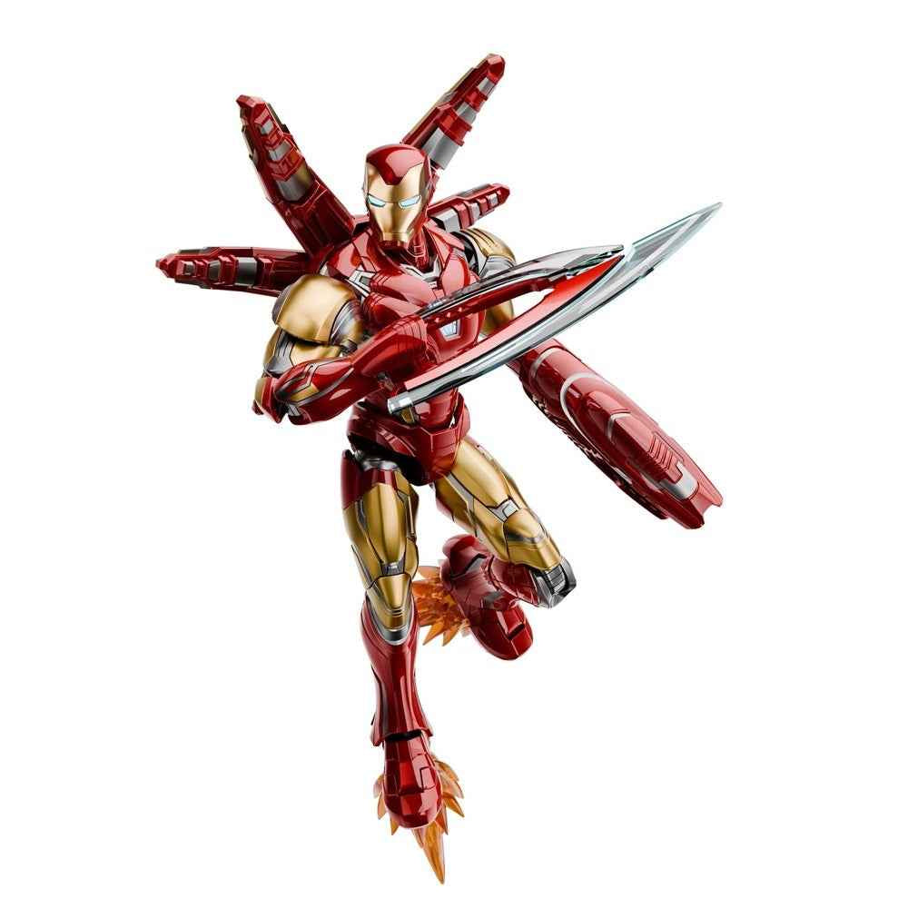 Blokees Marvel The Infinity Saga Champion Class 5.3" Iron Man MK85 EX Model Kit - Red