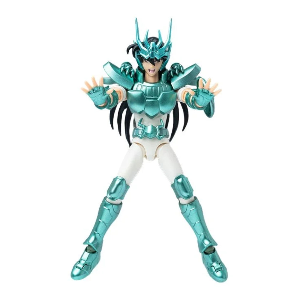 Blokees Saint Seiya Champion Class 09 Dragon Shiryu Model Kit - White/Green