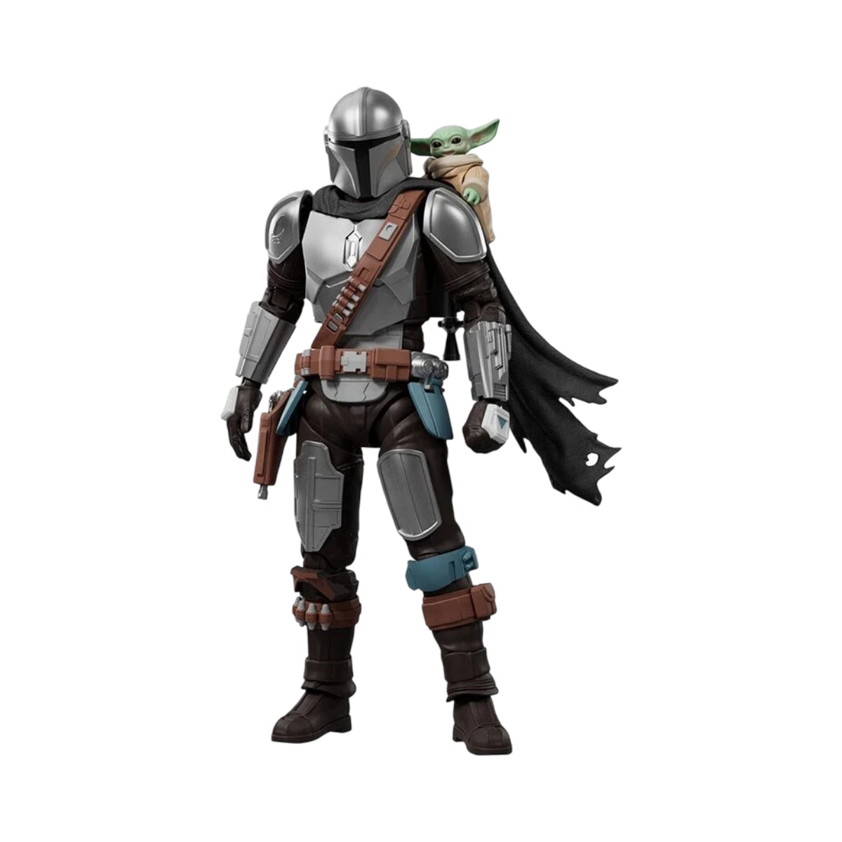 Blokees Star Wars The Mandalorian Champion Class 05 Din Djarin & Grogu Model Kit (121-Pieces)