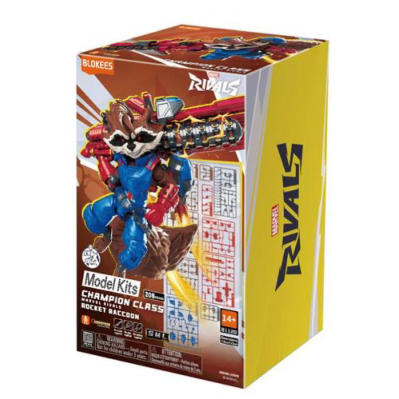 Blokees Marvel The Infinity Saga Champion Class 5.7" Rocket Racoon Model Kit