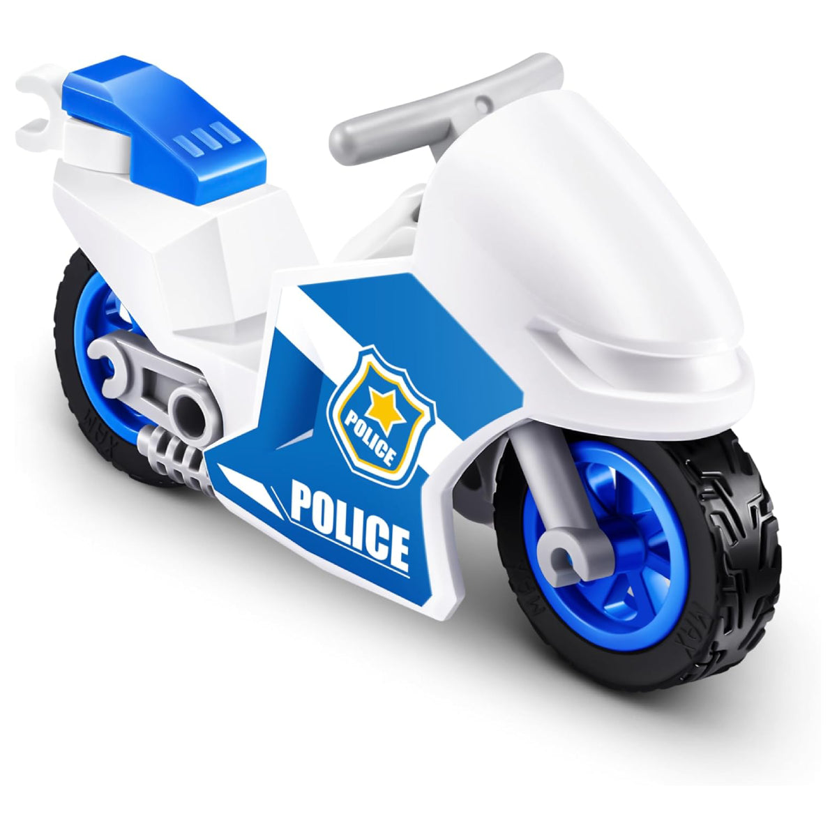 Max Police Adventure Building Bricks Playset (822-Pieces)