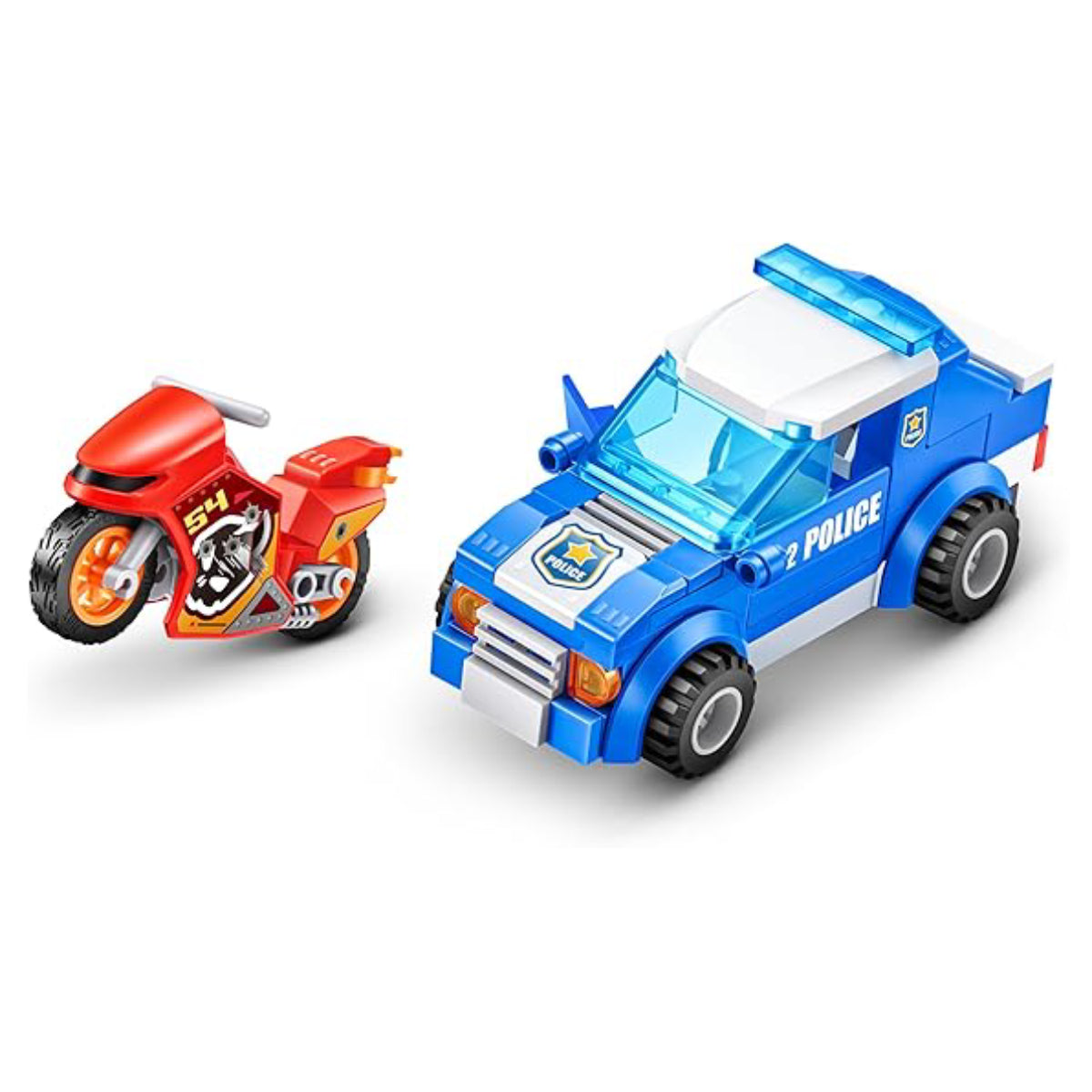 Max Police Adventure Chase Playset (96-Pieces)
