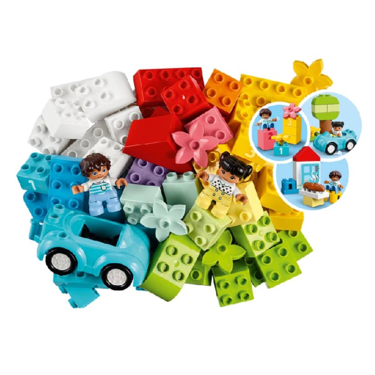 Juego de construcción de juguetes LEGO DUPLO Classic Brick Box (65 piezas)