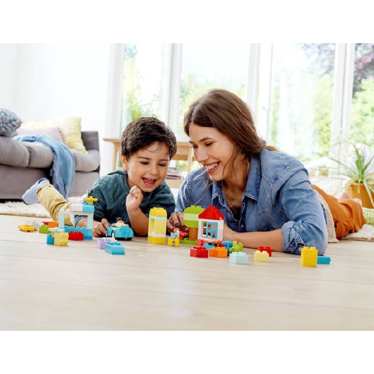 Juego de construcción de juguetes LEGO DUPLO Classic Brick Box (65 piezas)