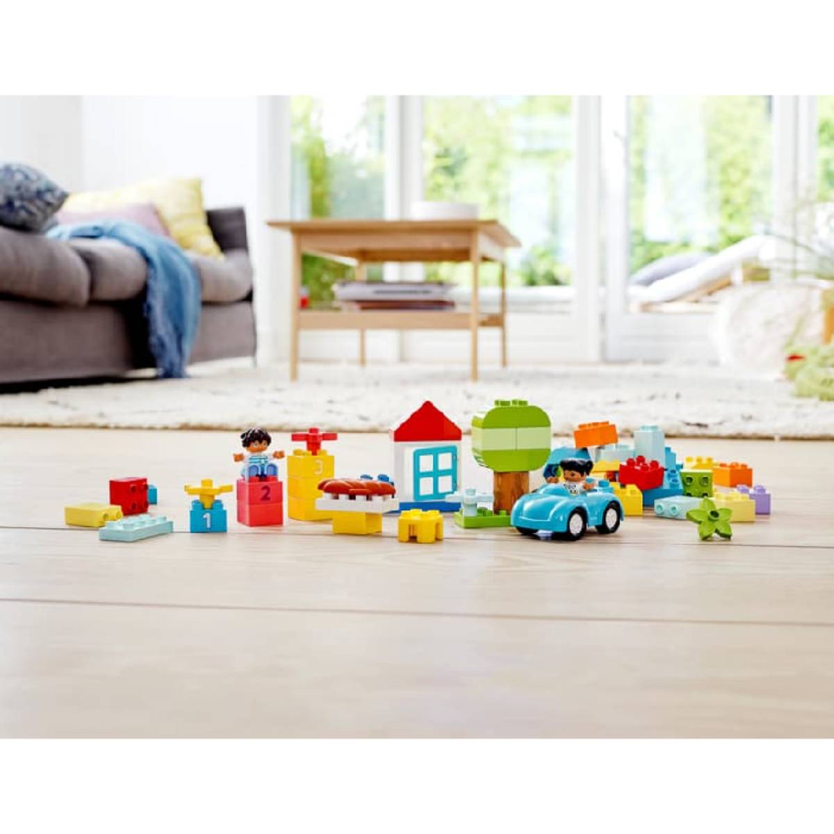 Juego de construcción de juguetes LEGO DUPLO Classic Brick Box (65 piezas)