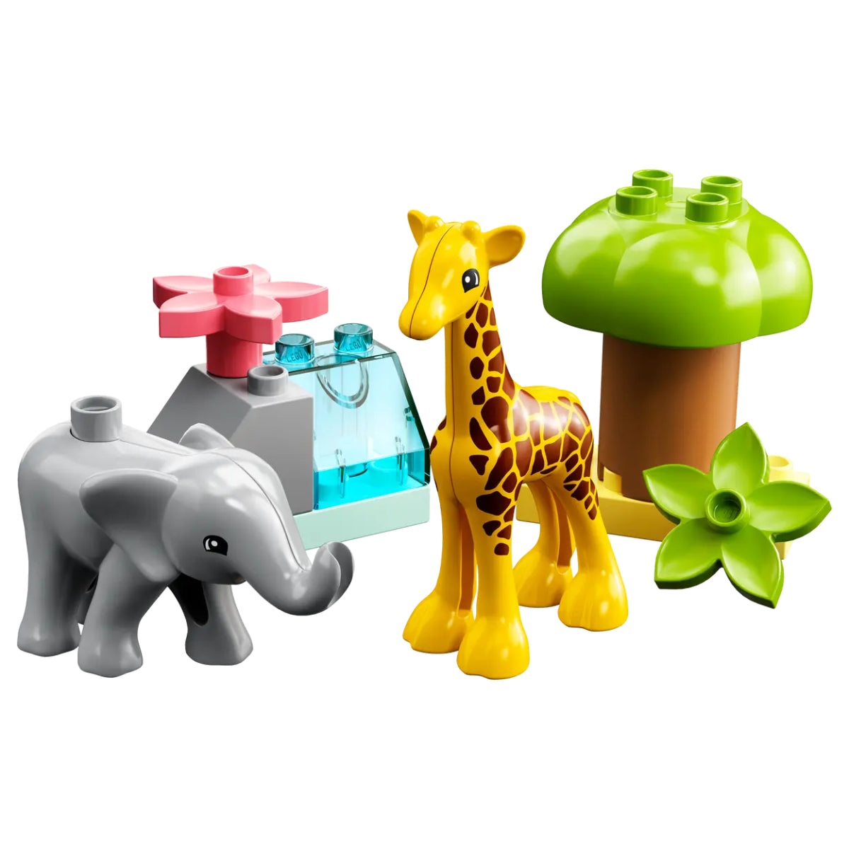 LEGO Duplo Wild Animals of Africa Building Toy Set (10-Pieces)