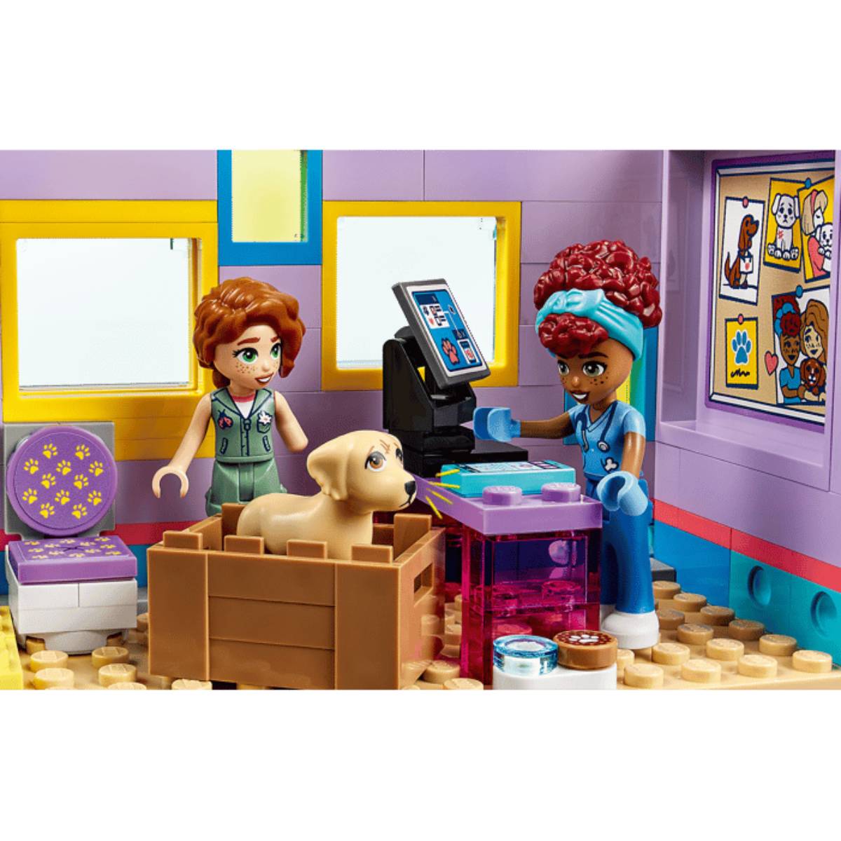 Set de construcción de juguetes LEGO Friends Dog Rescue Centre (617 piezas)