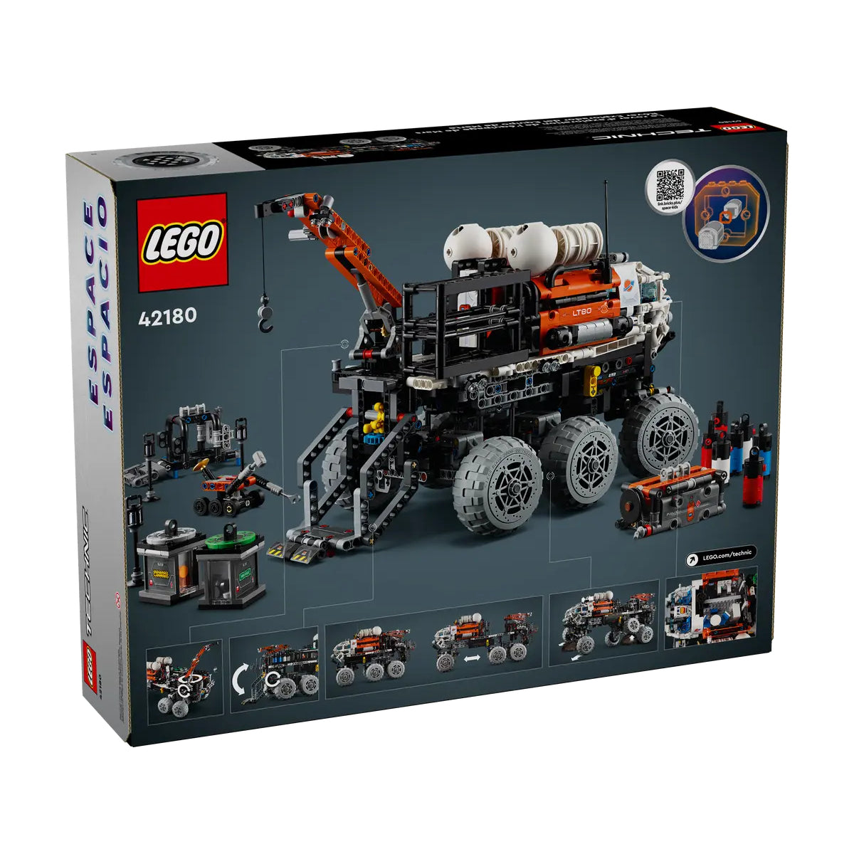 Juego de construcción LEGO Technic Mars Crew Exploration Rover (1599 piezas)