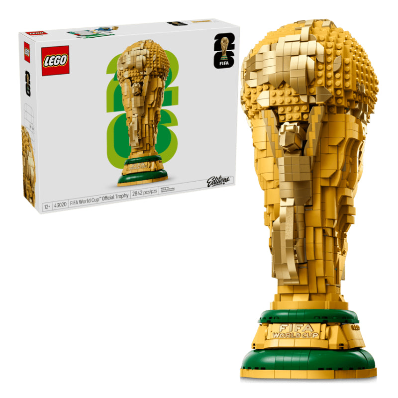 Lego Edition FIFA World Cup Official Trophy Building Toy Set (2842-Pieces)