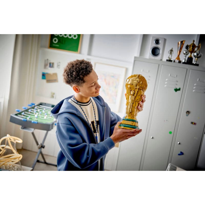 Lego Edition FIFA World Cup Official Trophy Building Toy Set (2842-Pieces)