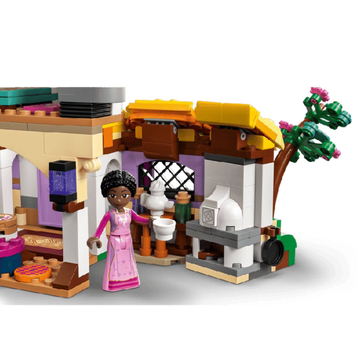 LEGO Disney Princess Asha Cottage Building Toy Set (509-Pieces)