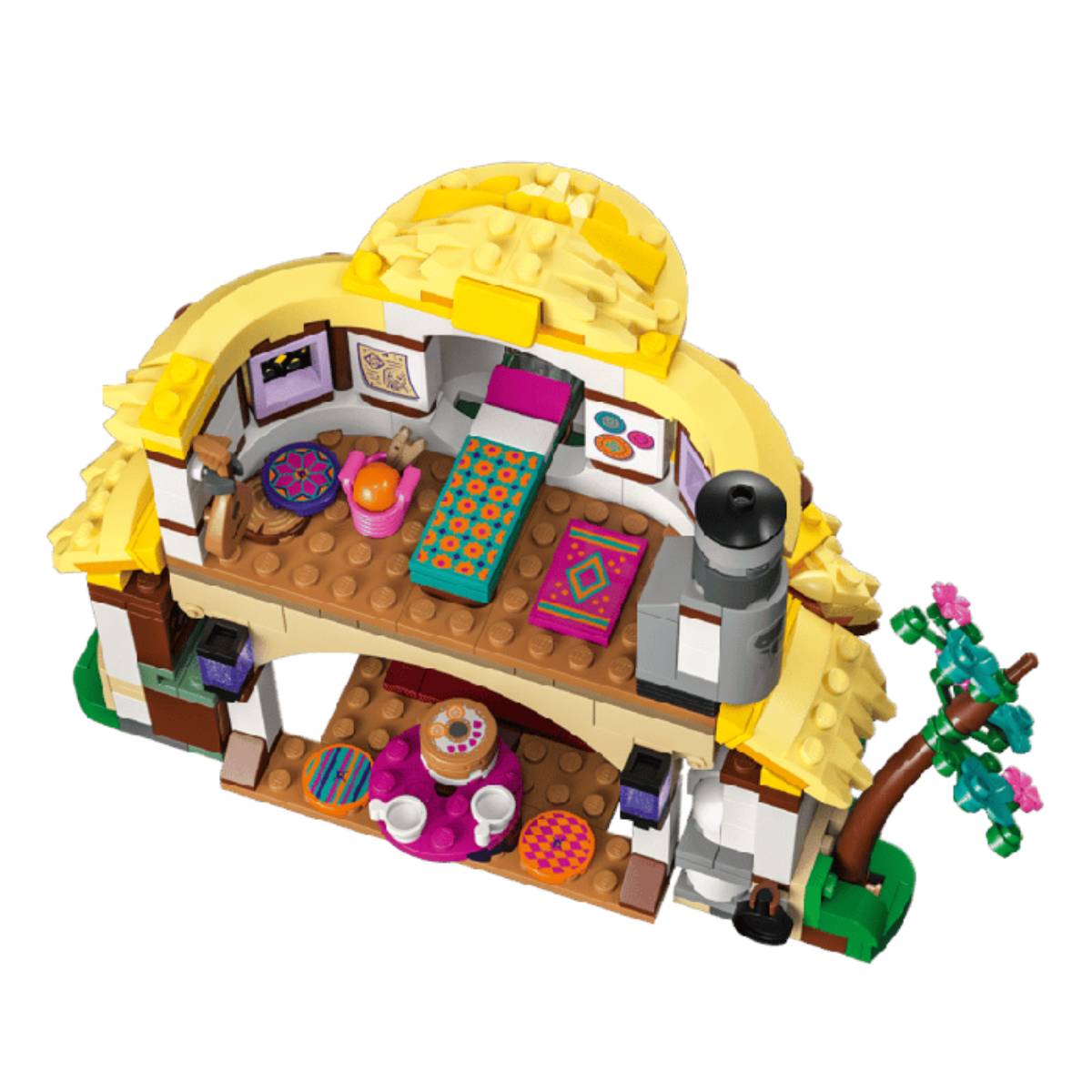 LEGO Disney Princess Asha Cottage Building Toy Set (509-Pieces)
