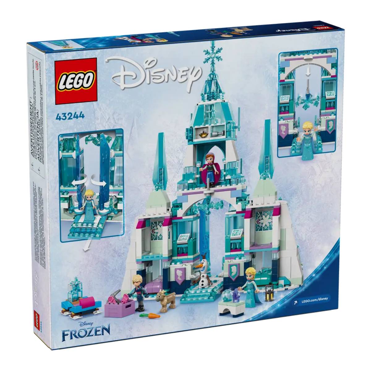 LEGO Elsa's Ice Palace Building Toy Set (630-Pieces)