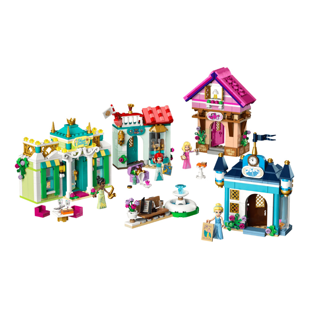 Juego de construcción LEGO Disney Princess Market Adventure (817 piezas)