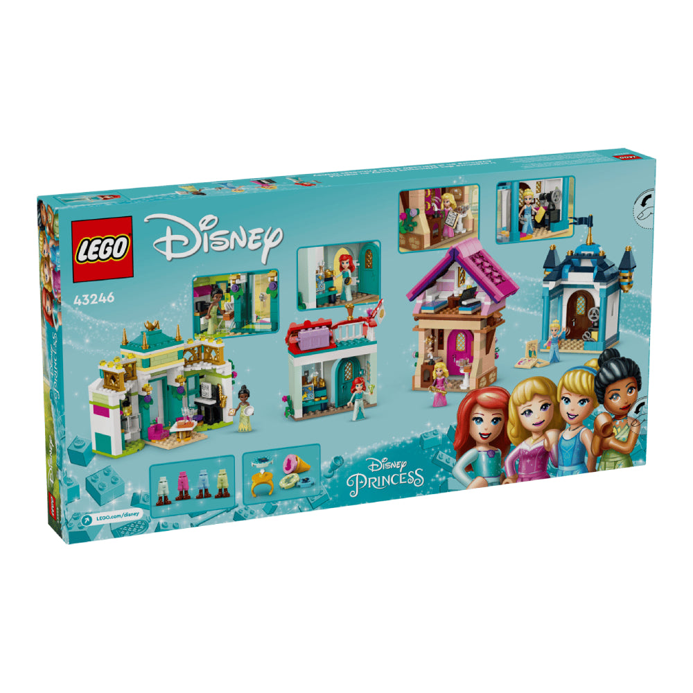 Juego de construcción LEGO Disney Princess Market Adventure (817 piezas)