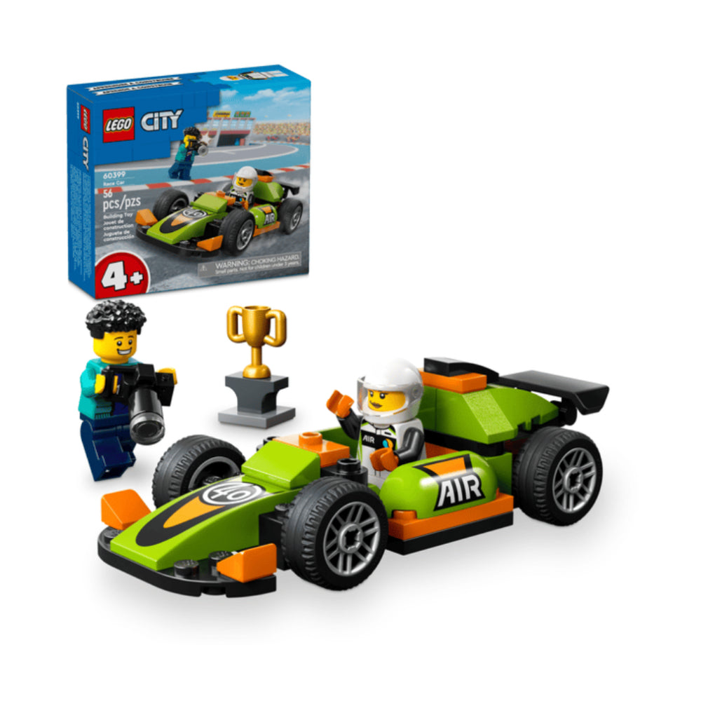Juego de construcción de coches de carreras LEGO City (56 piezas)