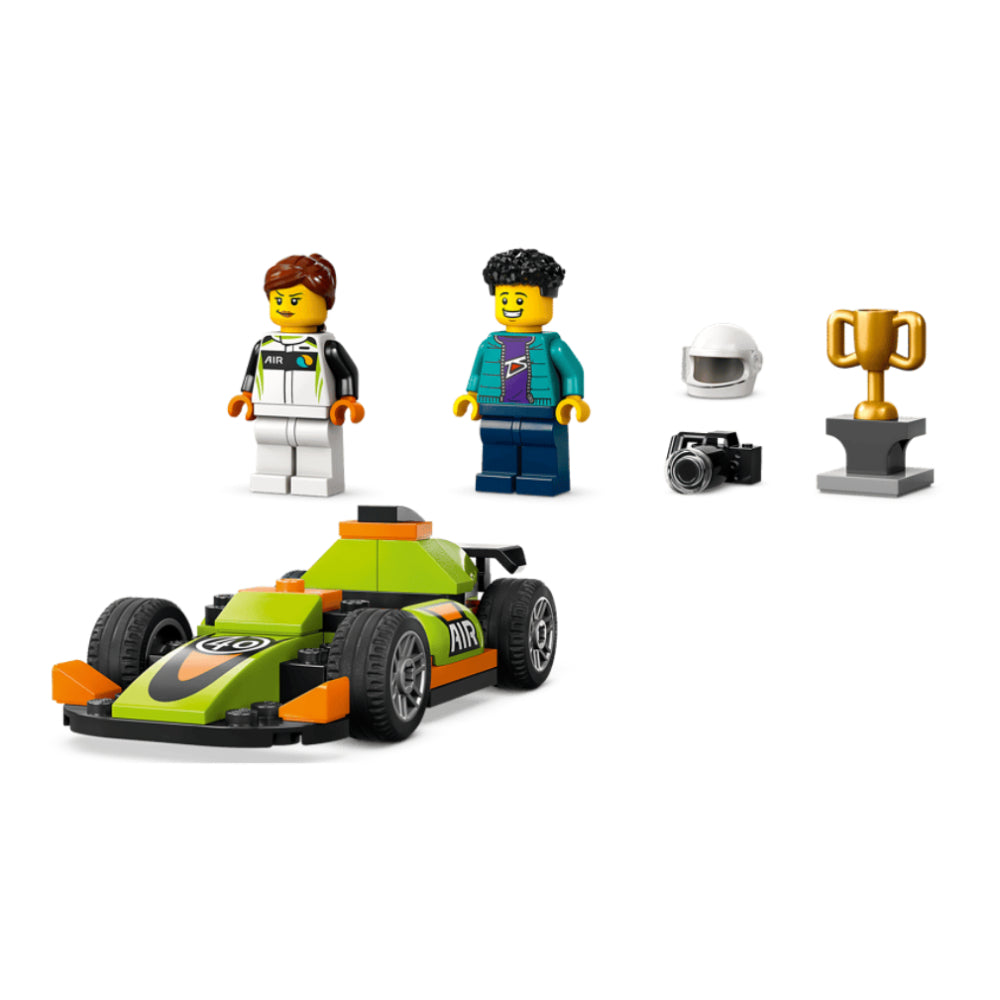 Juego de construcción de coches de carreras LEGO City (56 piezas)