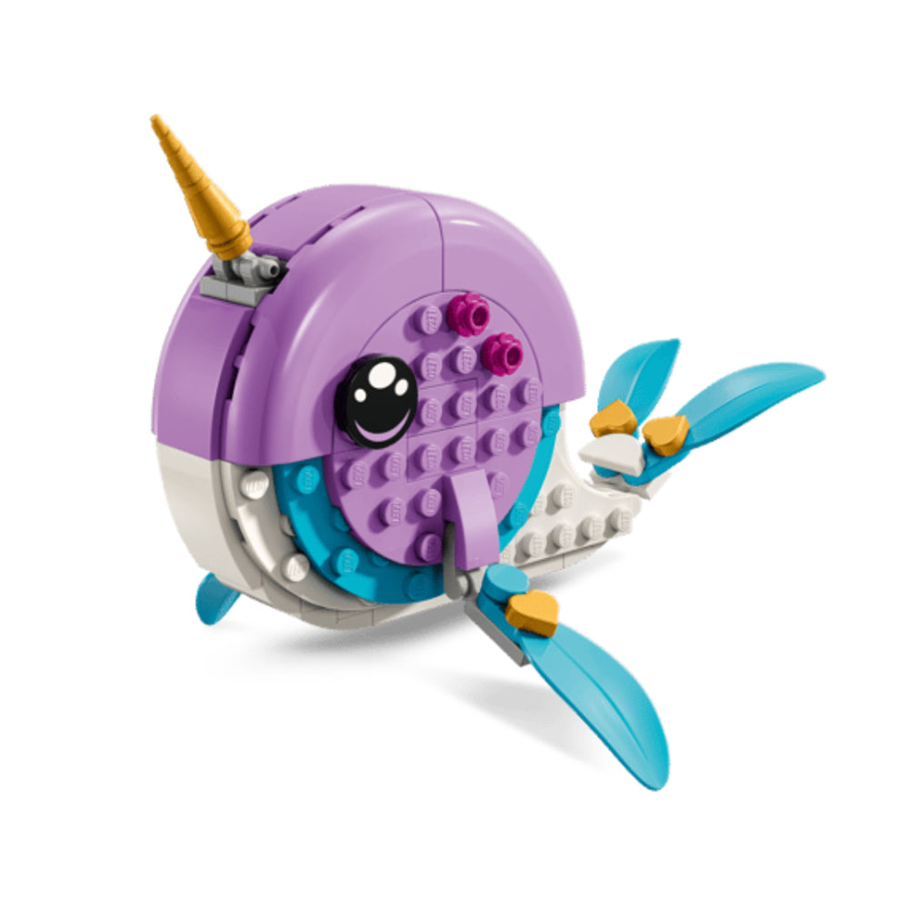 LEGO DREAMZzz Izzie's Narwhal Hot-Air Balloon Building Toy Set (156-Pieces)