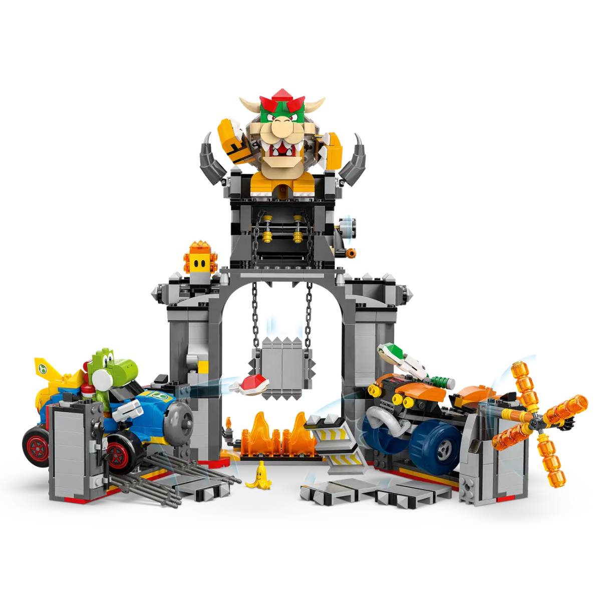 LEGO Mario Kart Bowser's Castle Building Toy Set (1068-Pieces)