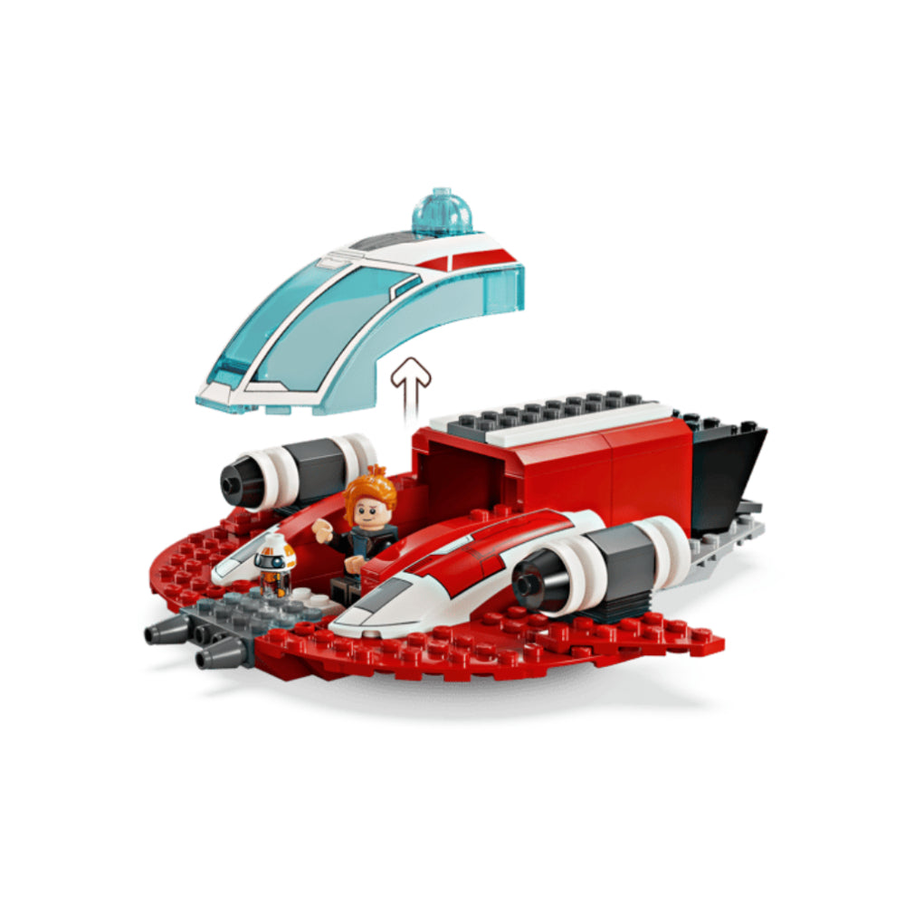 Juego de construcción LEGO Star Wars: El Halcón de Fuego Carmesí (136 piezas)