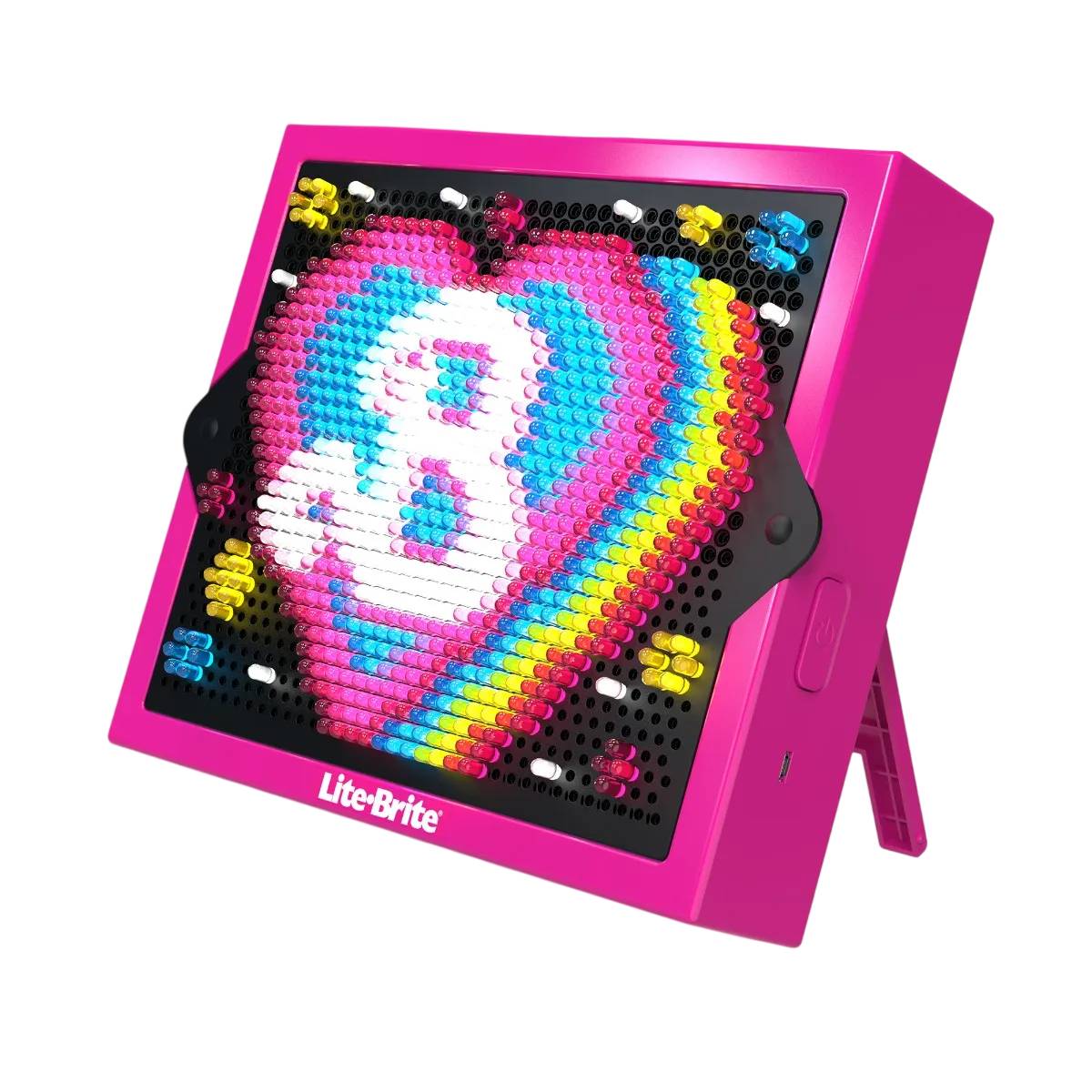 Lite-Brite Barbie Super Bright HD Grid Light Up Toy - Pink