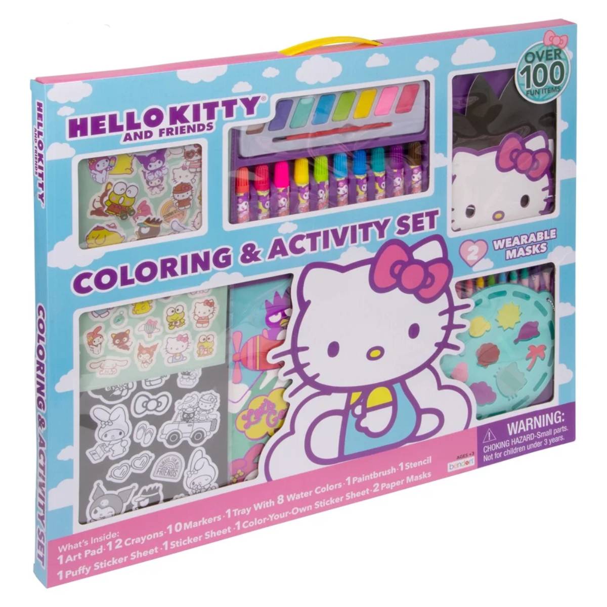 Sanrio Hello Kitty and Friends Coloring & Activity Set