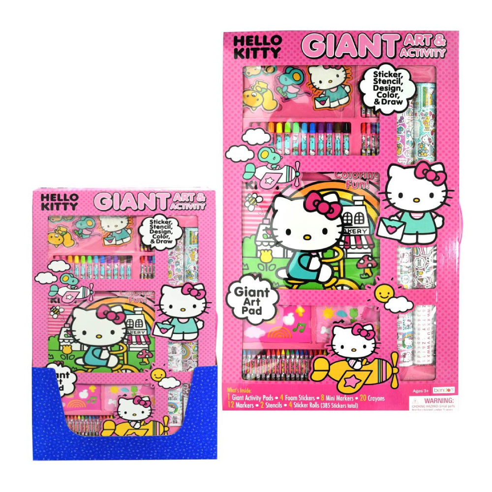 Hello Kitty Giant Art and Activity Set (51-Piece)