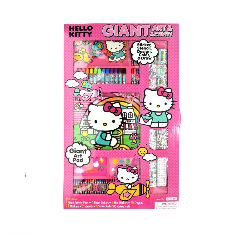 Hello Kitty Giant Art and Activity Set (51-Piece)