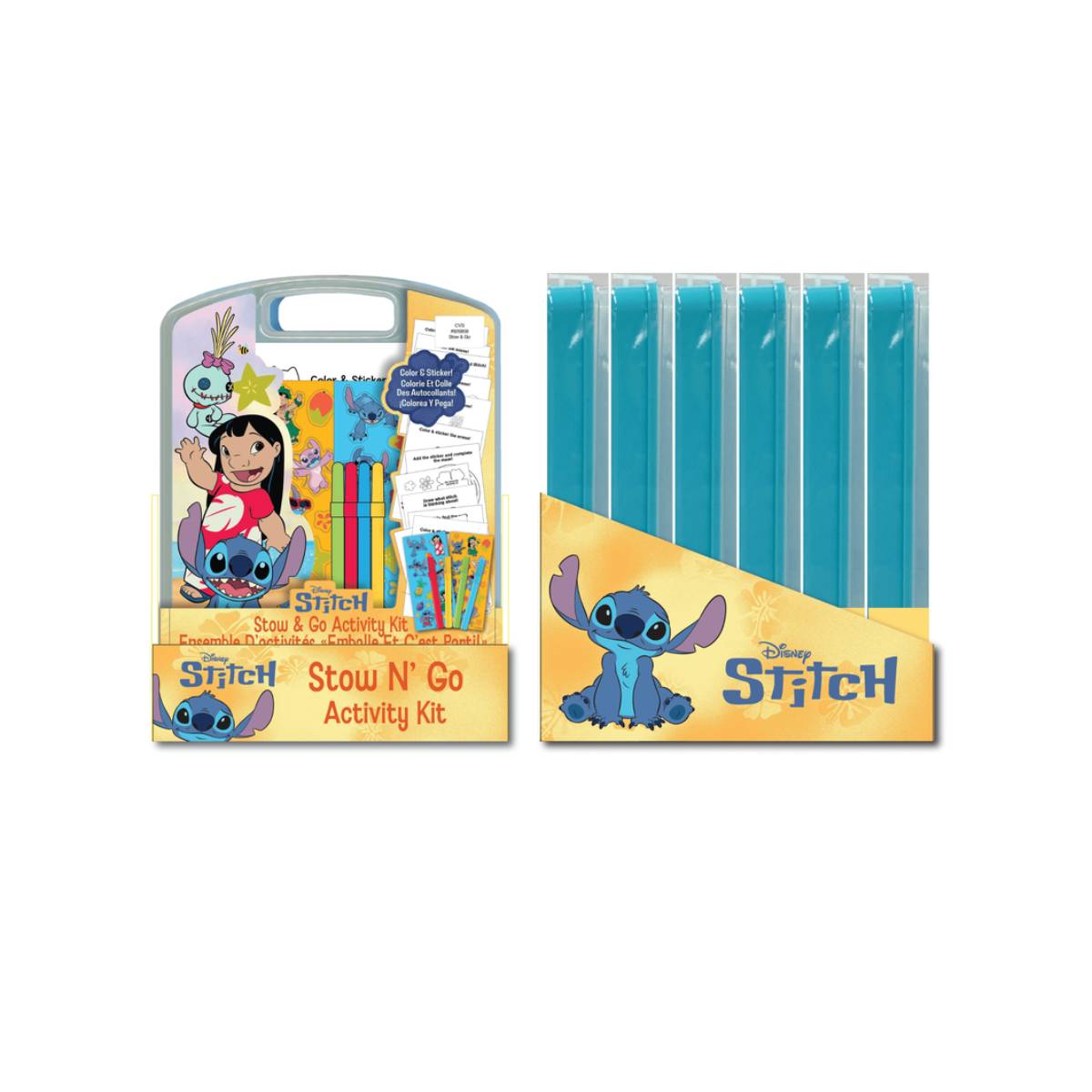 Disney Stitch Stow and Go Activity Kit