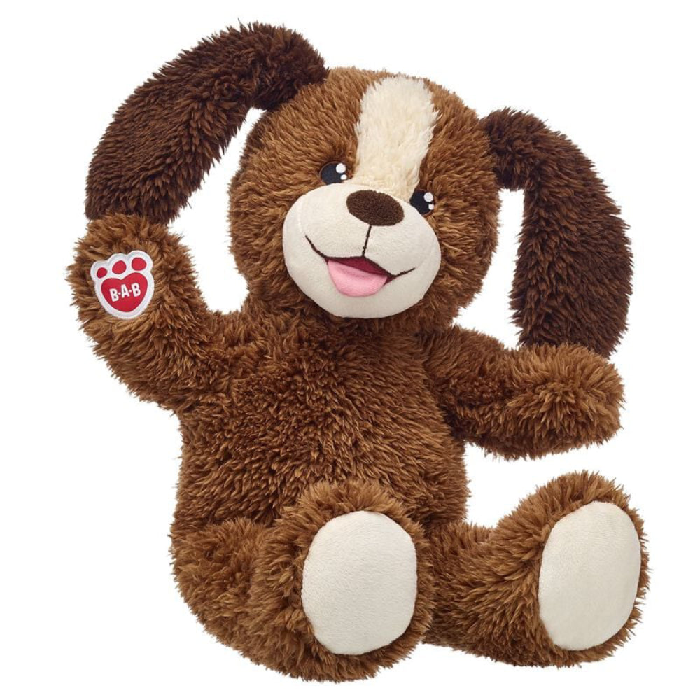Build-A-Bear 16" Playful Pup Stuffed Animal Plush Toy - Brown