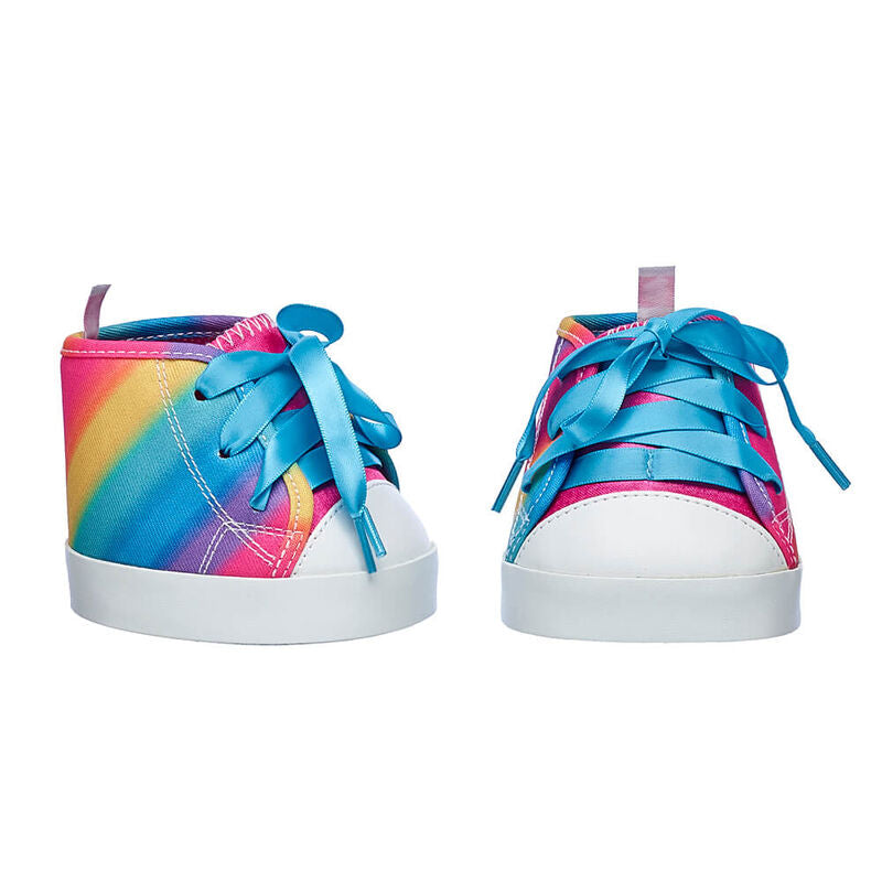 Build-A-Bear Rainbow High-Tops for Teddy Bear