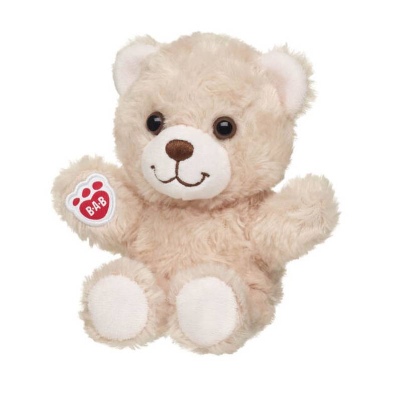 Build-A-Bear 7" Mini Beans Happy Hugs Teddy Bear Plush Toy - Beige