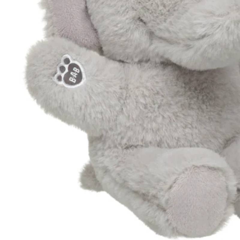 Build-A-Bear 7" Mini Beans Wild Elephant Plush Toy - Gray