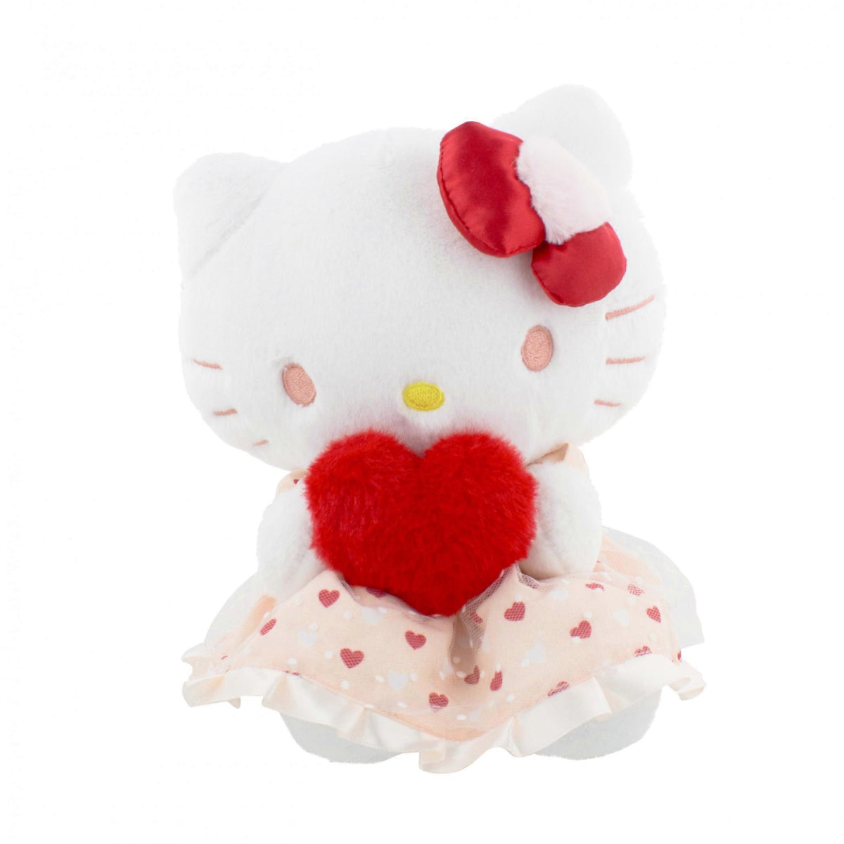 Hello Kitty Valentines Day 9.5" Plush Doll - White/Red
