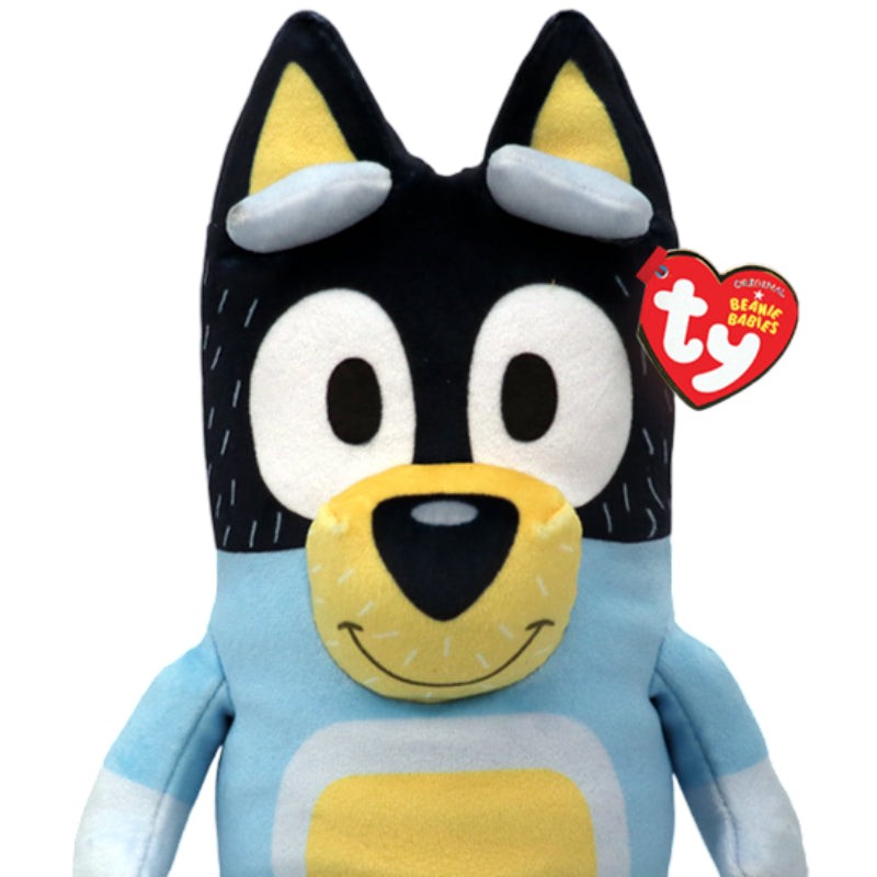 Ty Bluey 8" Dad Bandit Plush Toy - Blue