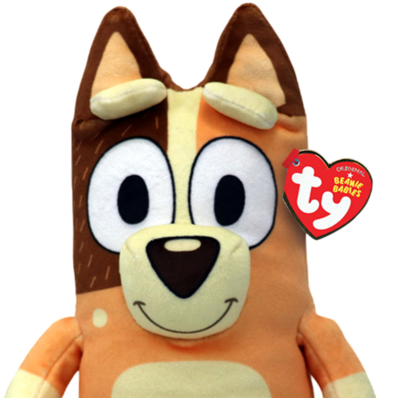 Ty Bluey 8" Mum Chilli Plush Toy - Brown