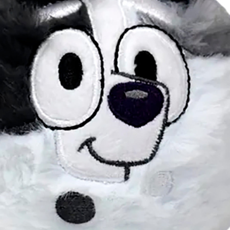 Ty Beanie Bouncer 4" Bluey Muffin Plush Toy - Black/White