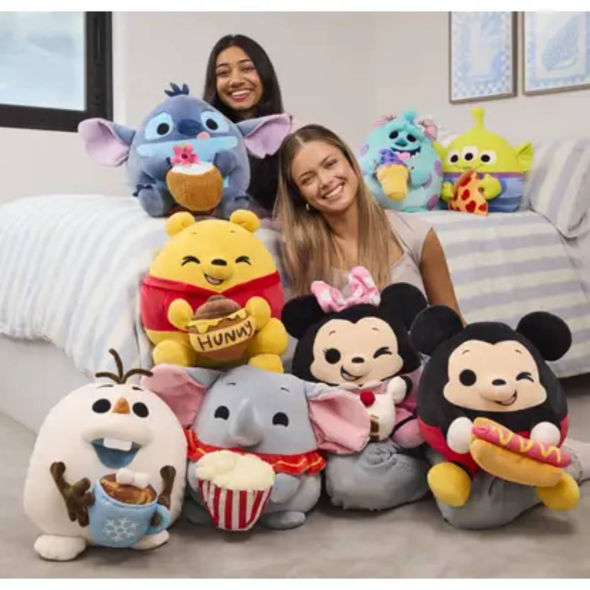 5 Surprise Snackles Disney 14" Plush Toy - Assortment