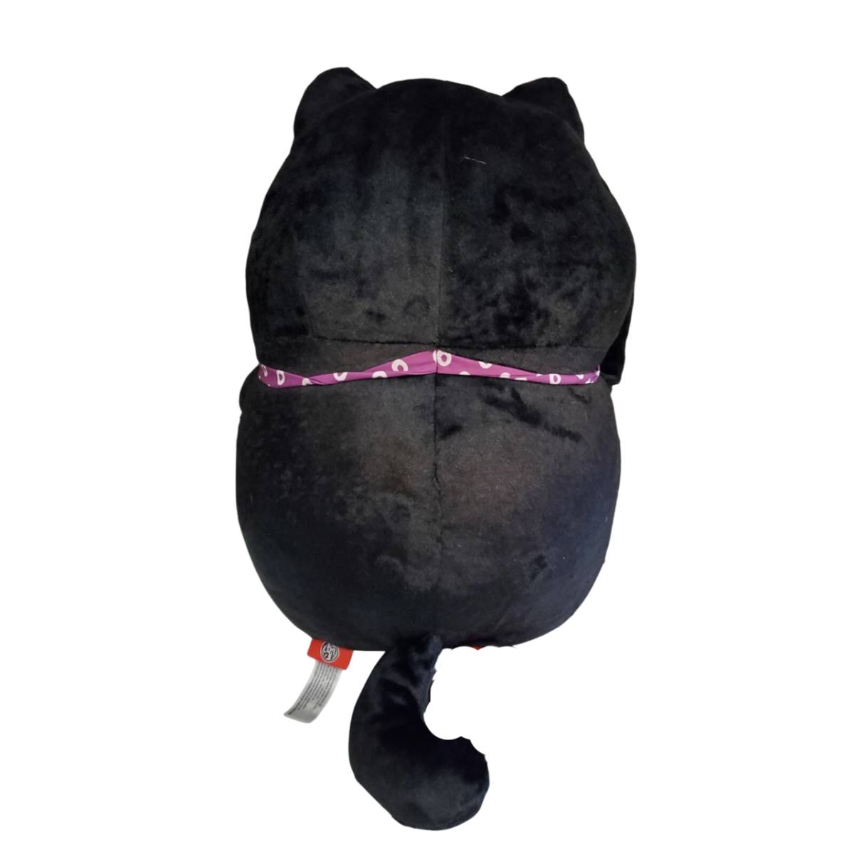 Amuse Big Hige Manjyu KuroMame Lucky Cranky Grumpy Plush Cat Doll - Black