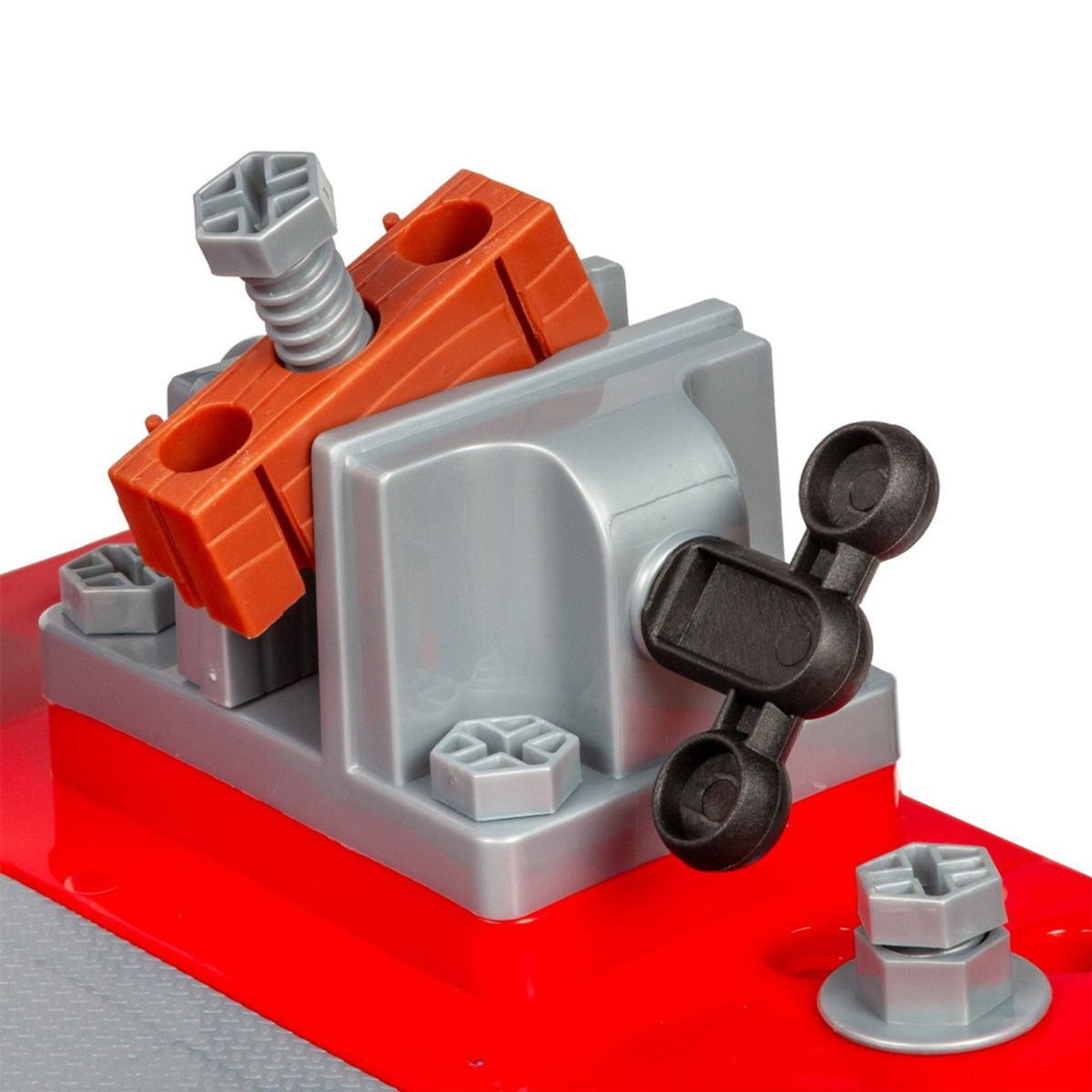 Disney Spider-Man Tool Bench Playset with Take Apart Car (84-Piece) - Red/Blue