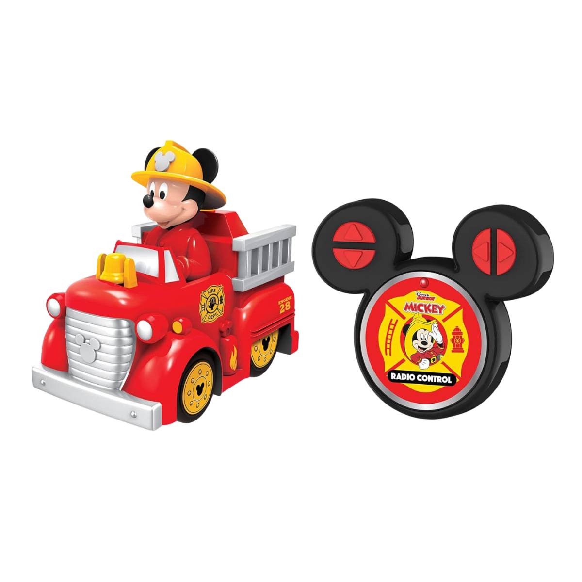 Disney Junior 5.5" Mickey's Remote Control Firetruck Toy - Red