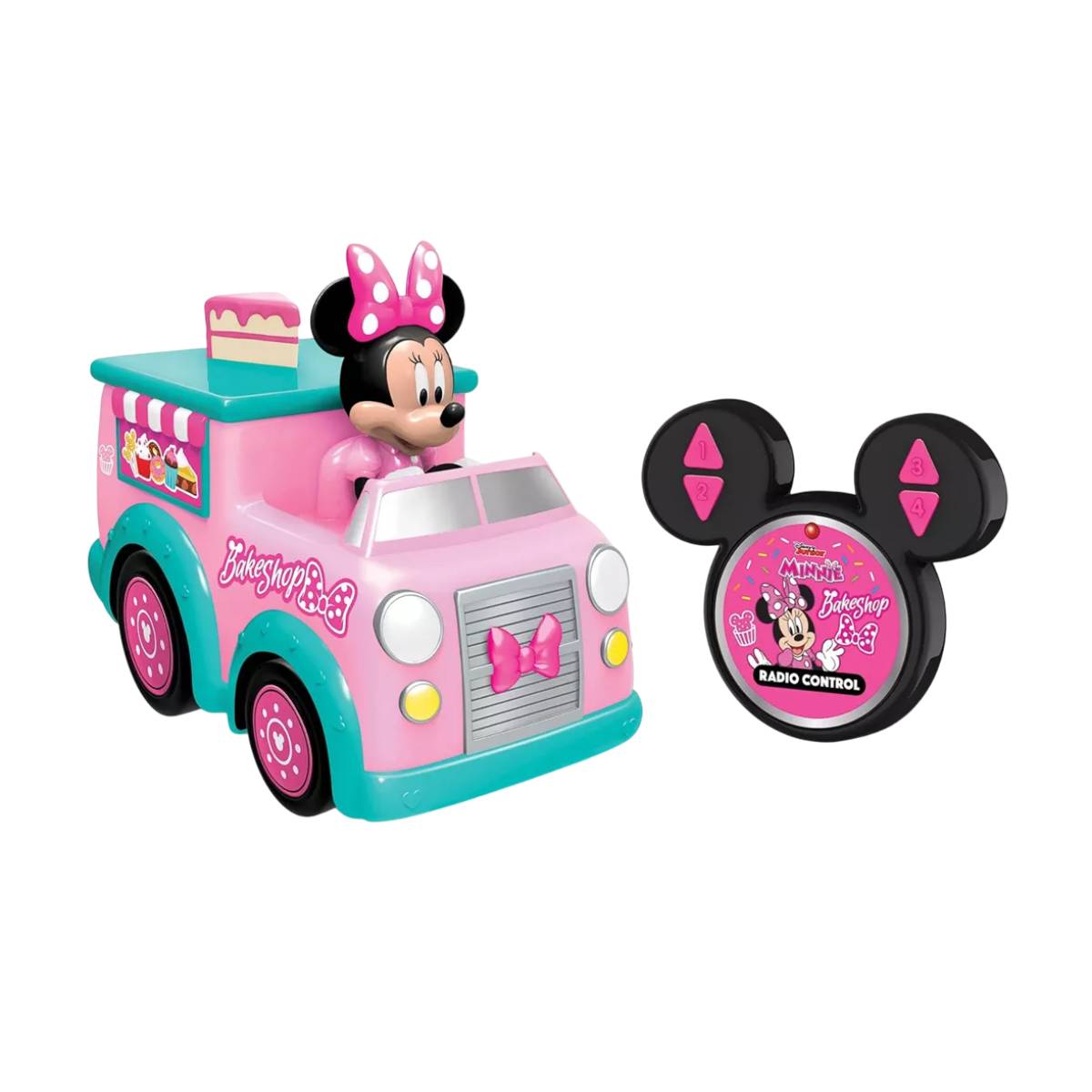 Disney Junior 9" Minnie's Remote Control Bakeshop Truck Toy - Pink
